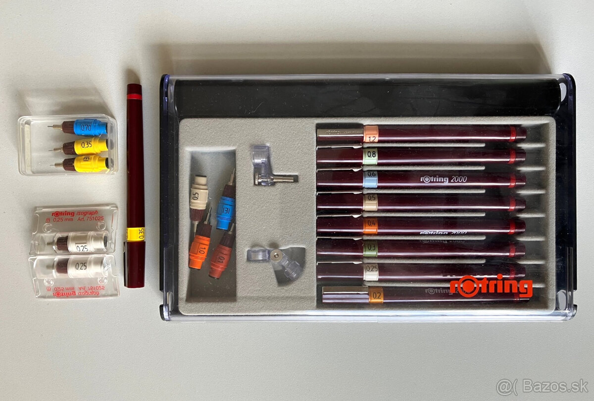 Rysovacie - technické perá - Rotring