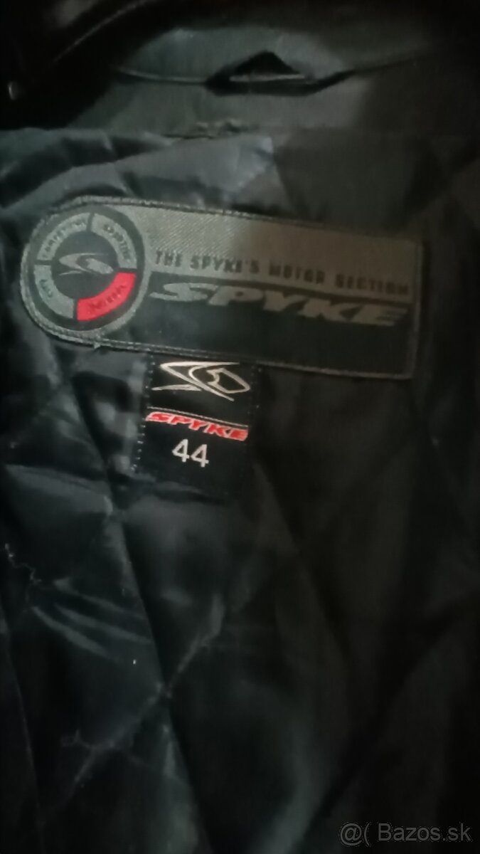 Dámska kožená bunda na moto