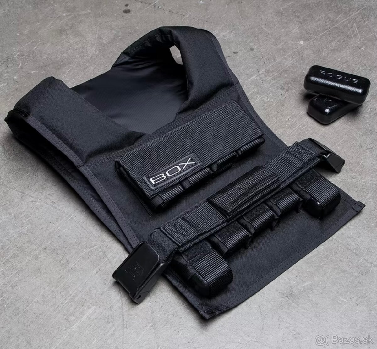 Zaťažová Vesta Rogue Box+ 18kg v závažiach