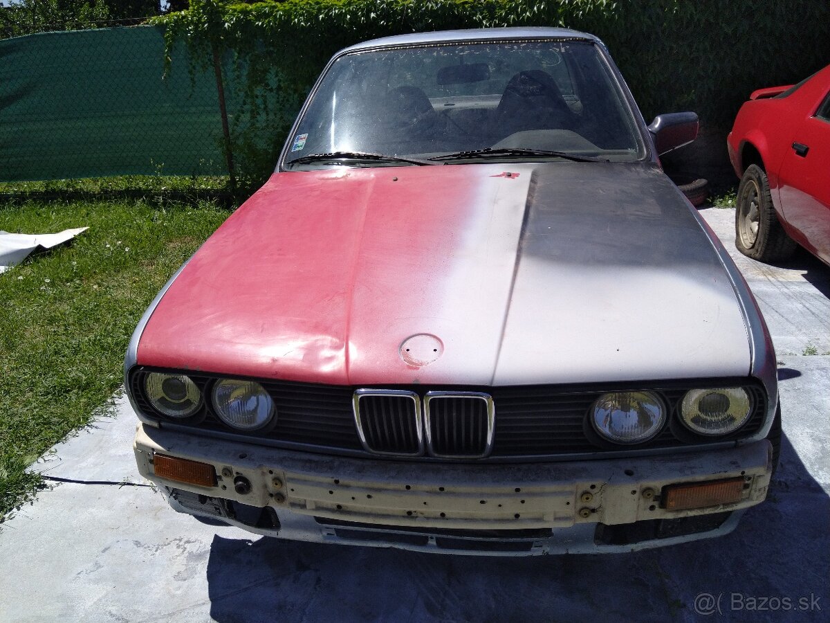 BMW E30 drift car, motor 4.0 V8