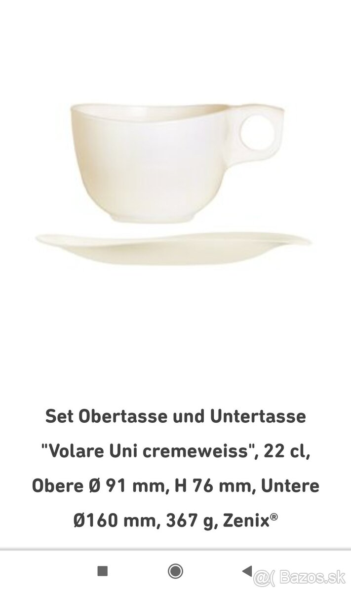 Šálky Luminarc Volare