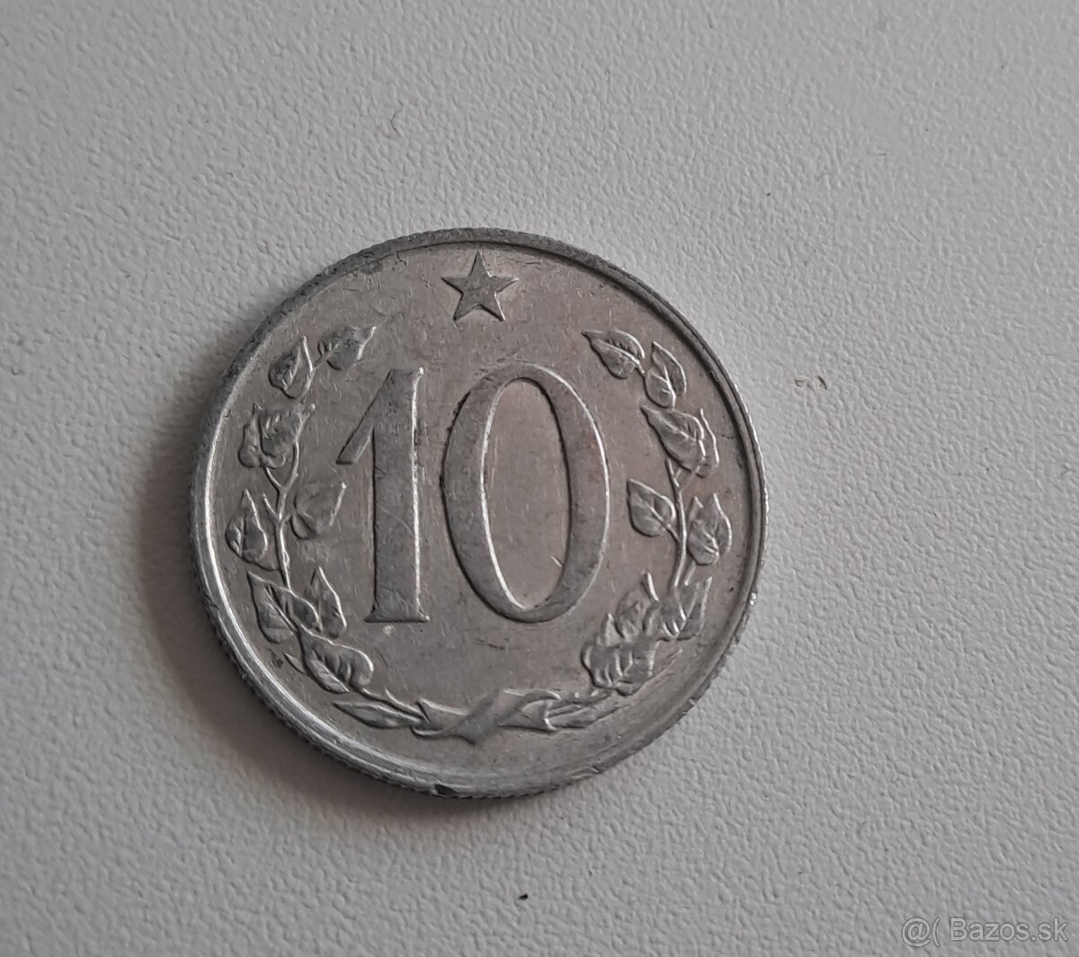 10 haliere hliníkové R (československé)