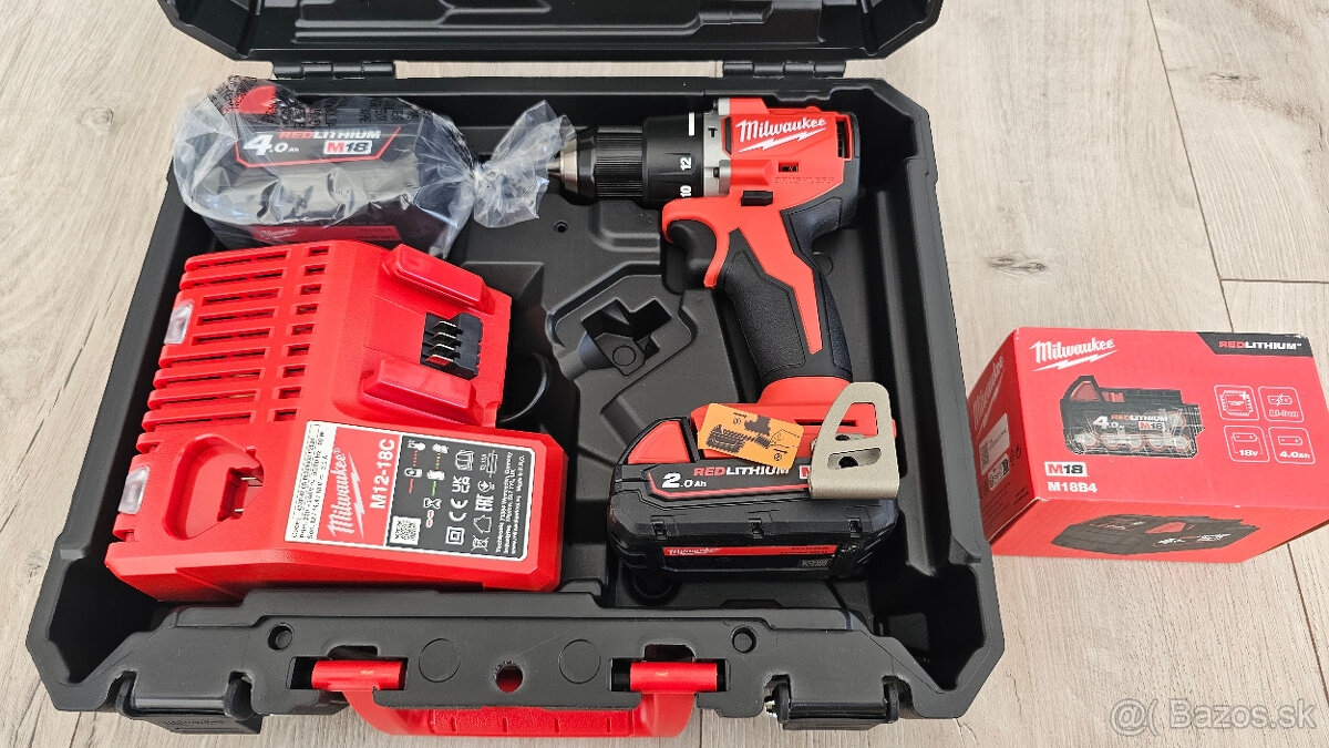 Predám úplne nový Milwaukee M18BLPDRC-422C