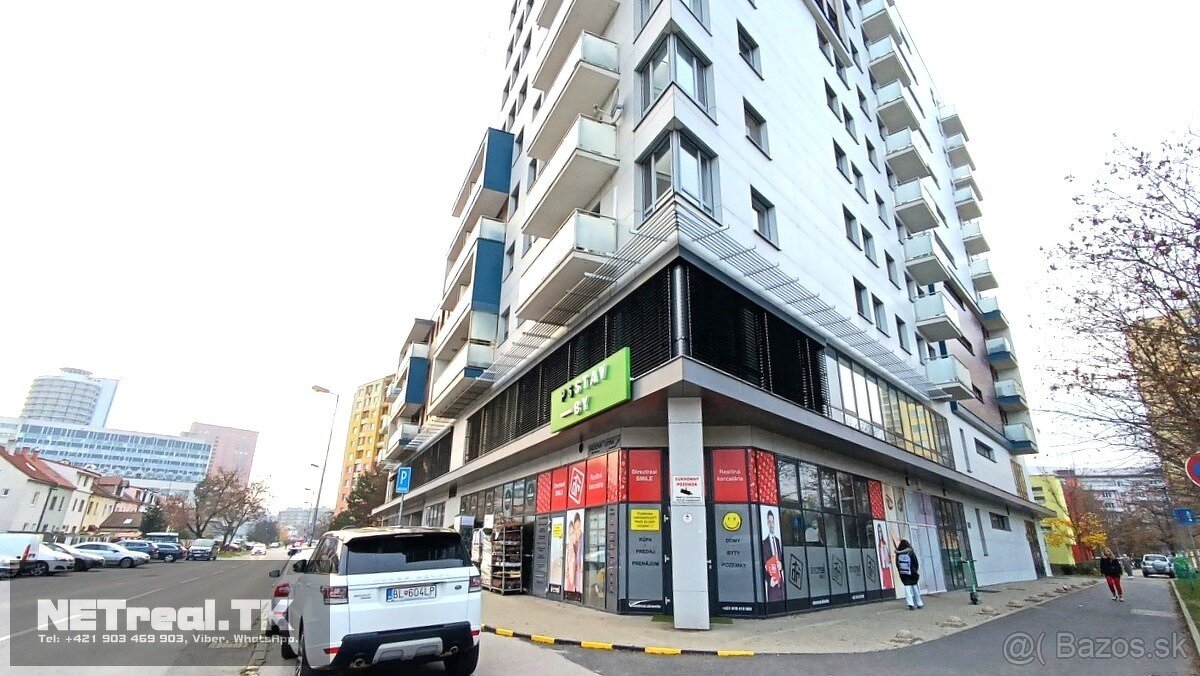 NOVOSTAVBA- Veľký 47 m2, 1-izbový byt. Letná ul. blízkVIVO