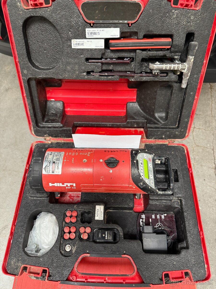 Hilti PP 10 samonivelačný potrubný laser