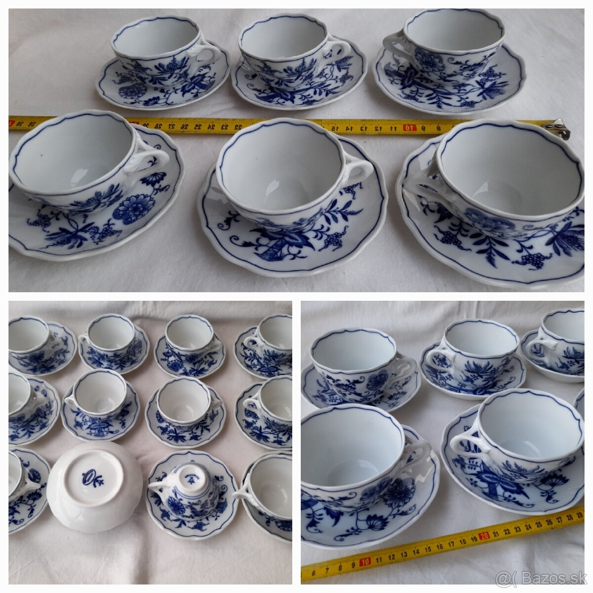 Cibulák rôzne šálky a podšálky aj jednotlivo