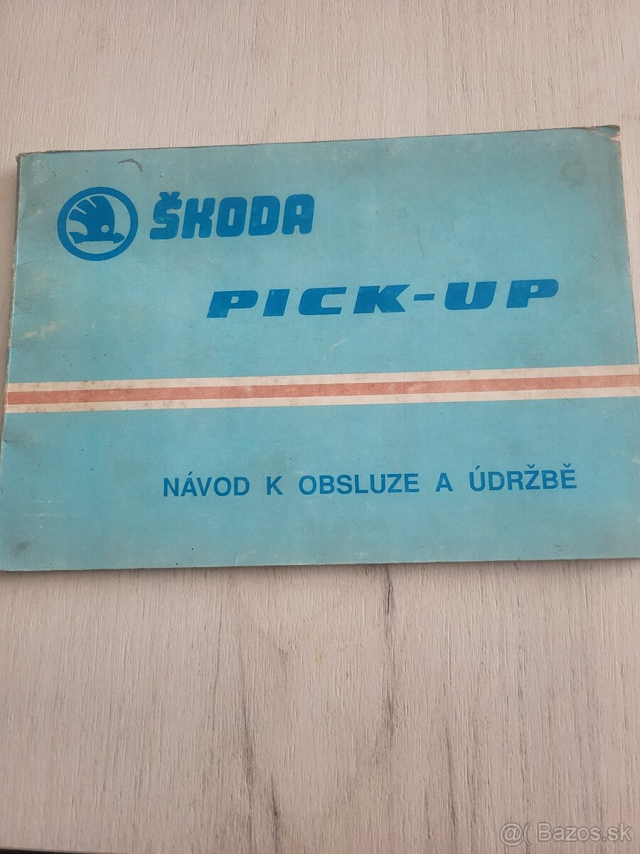 Škoda-pick-up návod k obsluze a údržbe,