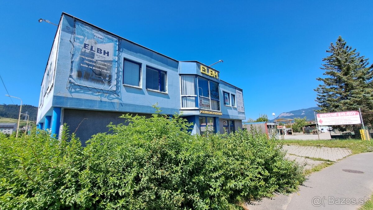 PREDAJ: Výrobno - prevádzkový objekt, Bystrická cesta