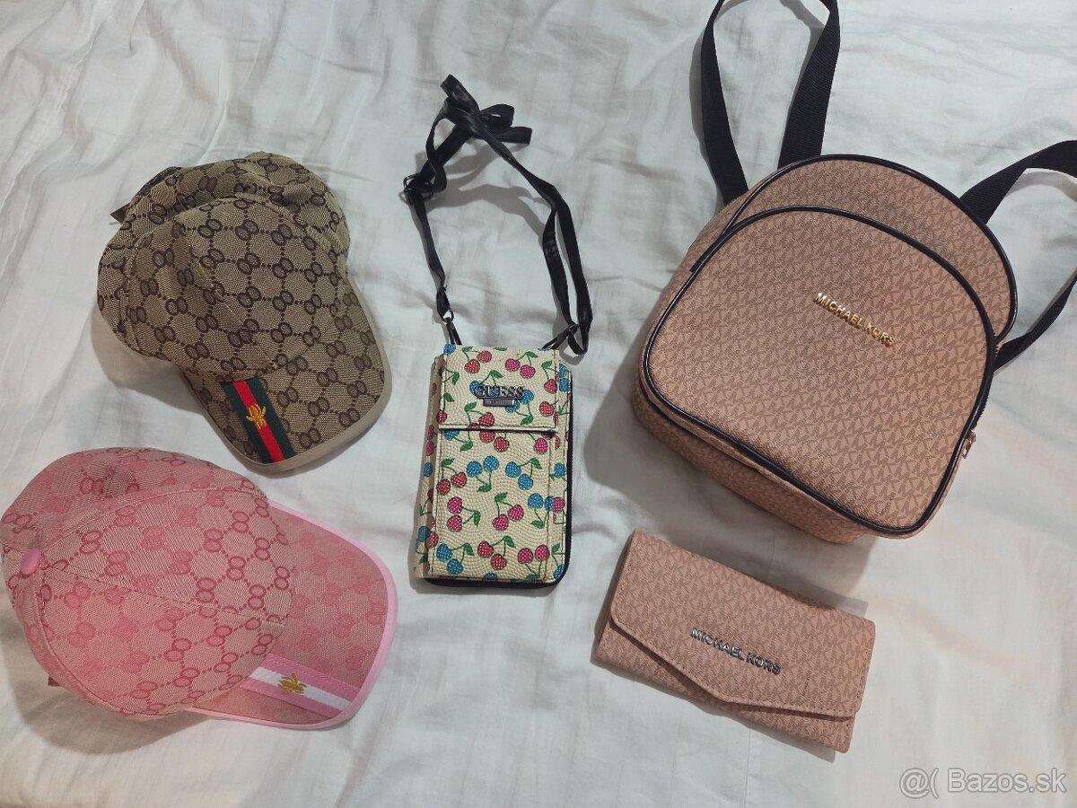 Šiltovky, peňaženky