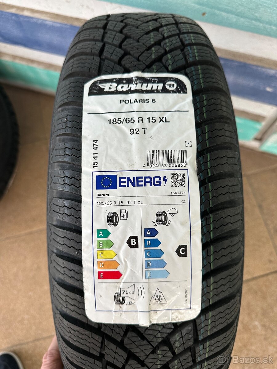 185/65 r15 zimná sada 5x112 NOVÁ