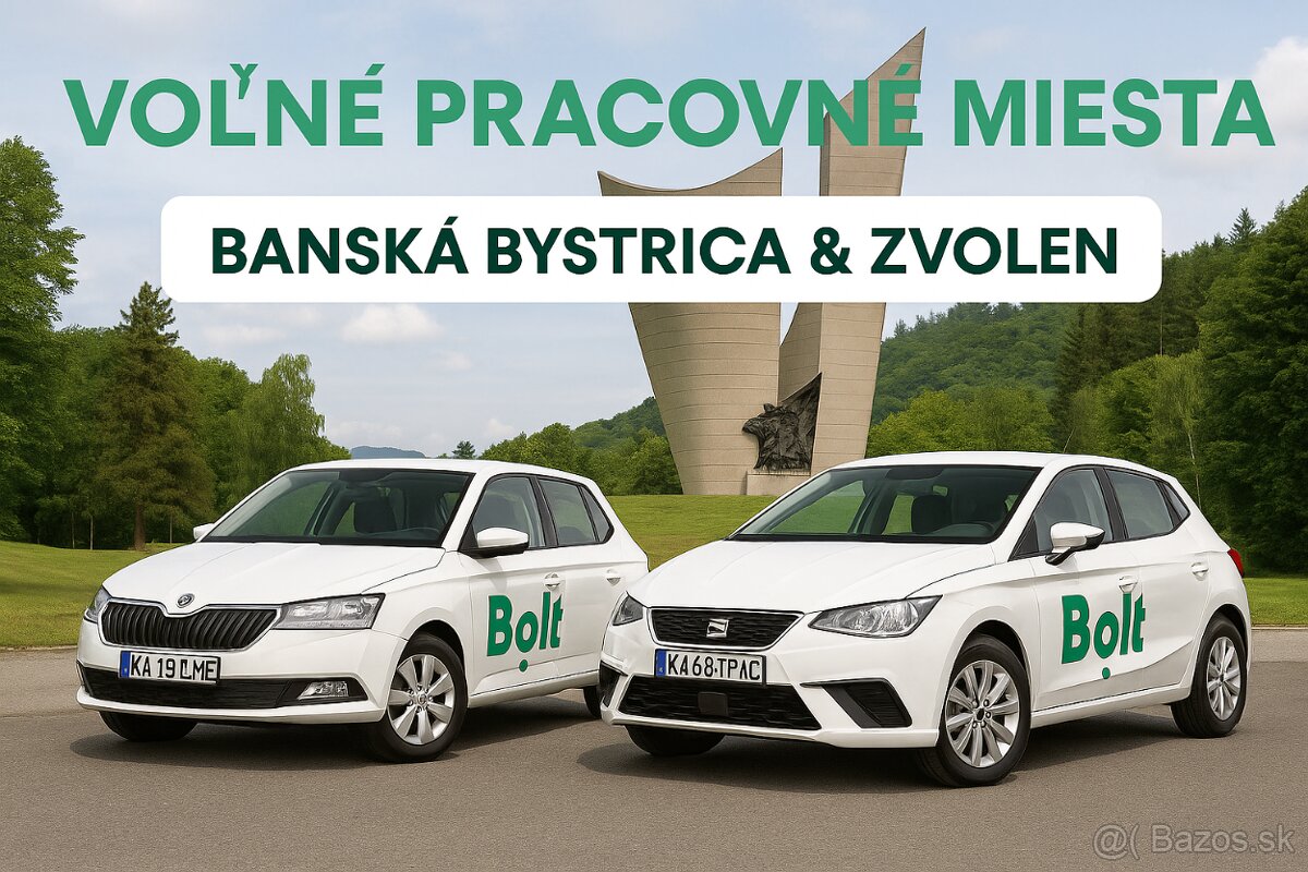 Voľne pracovne miesta BOLT ZV/BB