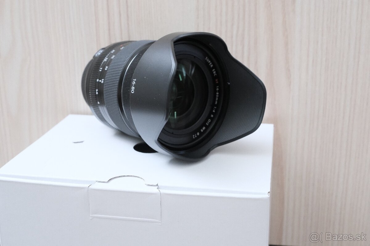 Predám objektív Fujifilm Fujinon XF 16-80mm f/4 R OIS WR