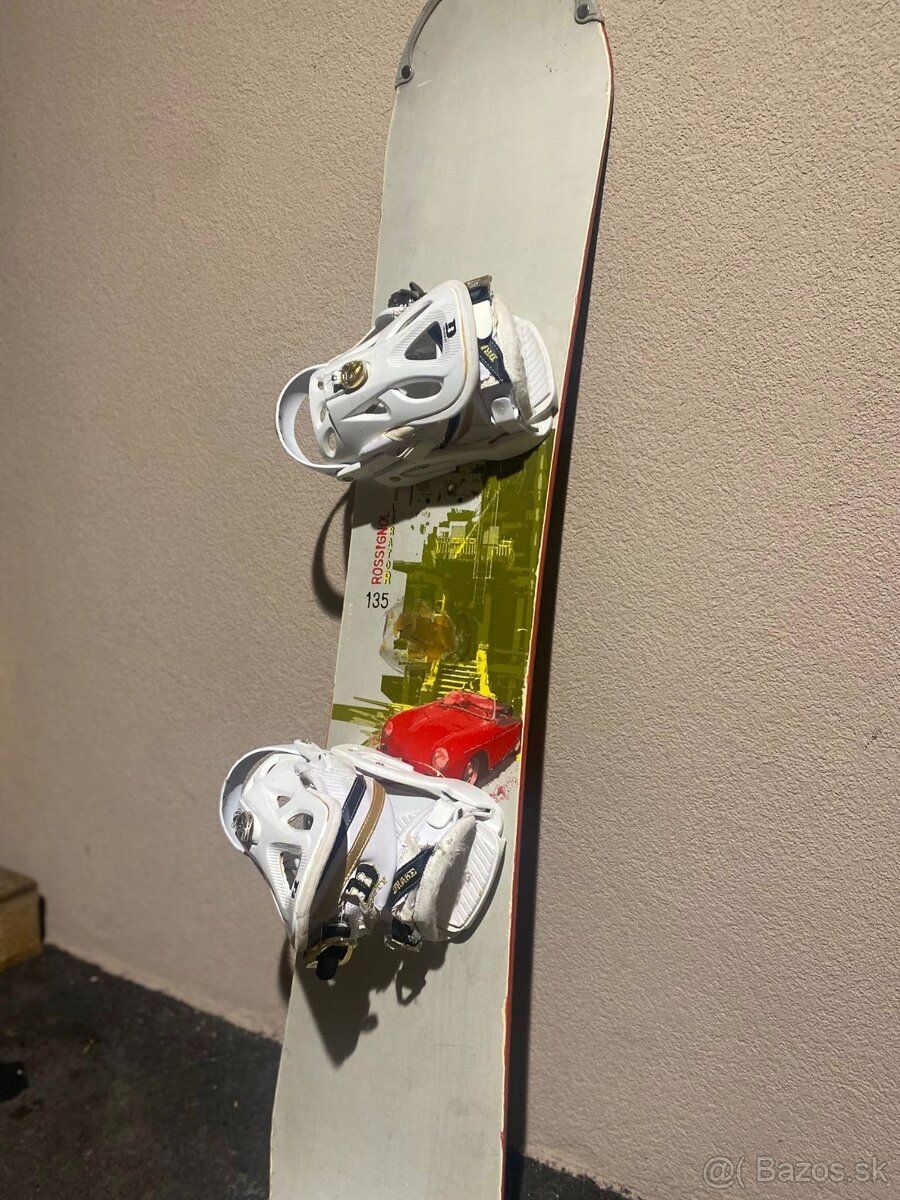 Predám snowboard, 135 cm