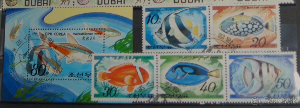 Poštové známky - Vodná ríša 10