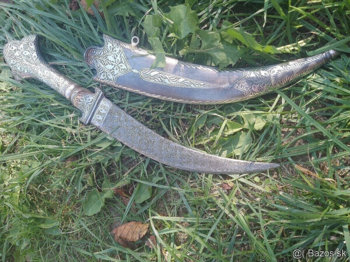 PERZSKA DÝKA DAMSCUS STRIEBRO