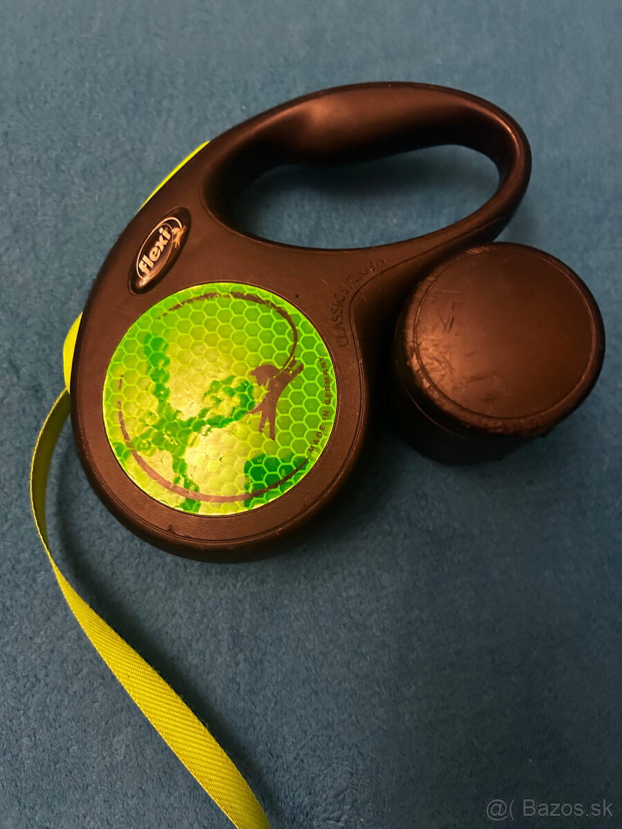 Vodítko flexi neon - zelené