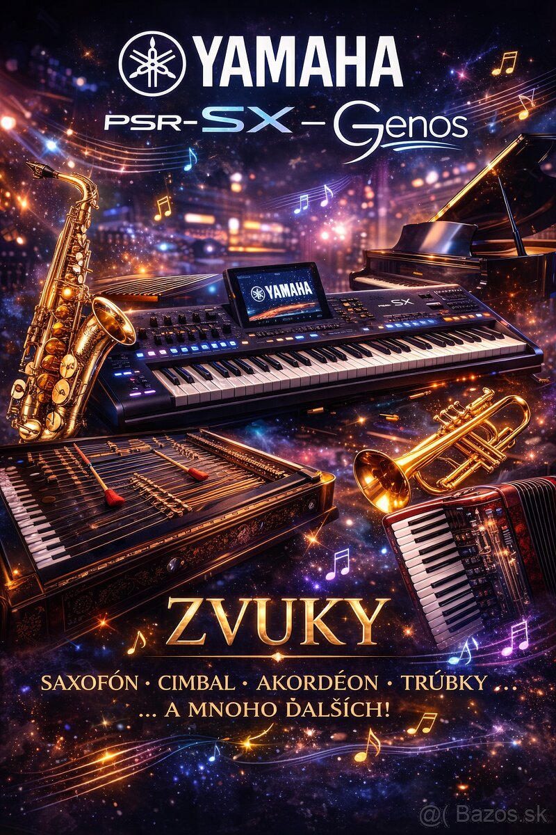 Yamaha psr-sx-Genos ..Sample