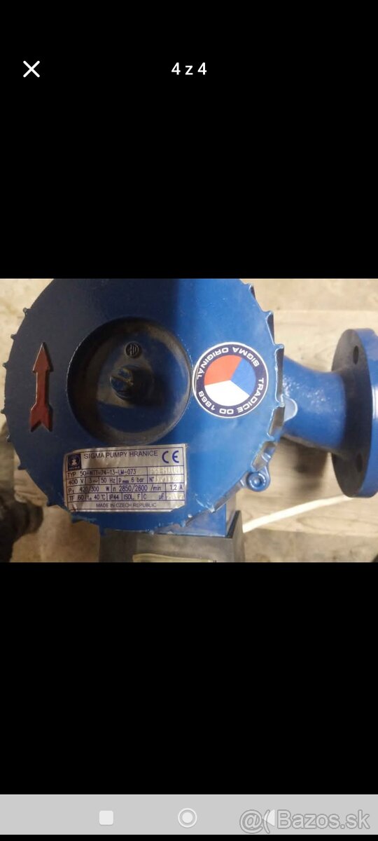 Obehové čerpadlo Sigma