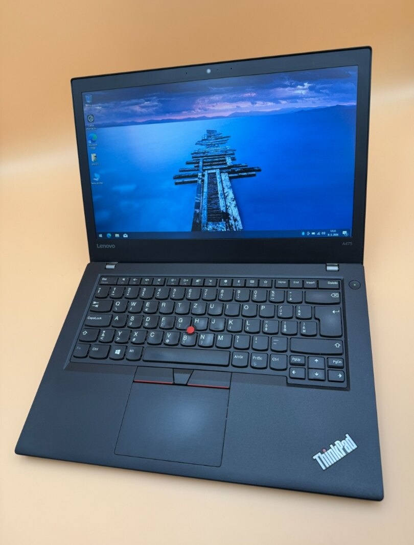 Notebook Lenovo A475 / AMD A12 / 8GB RAM / SSD / Win10 Pro