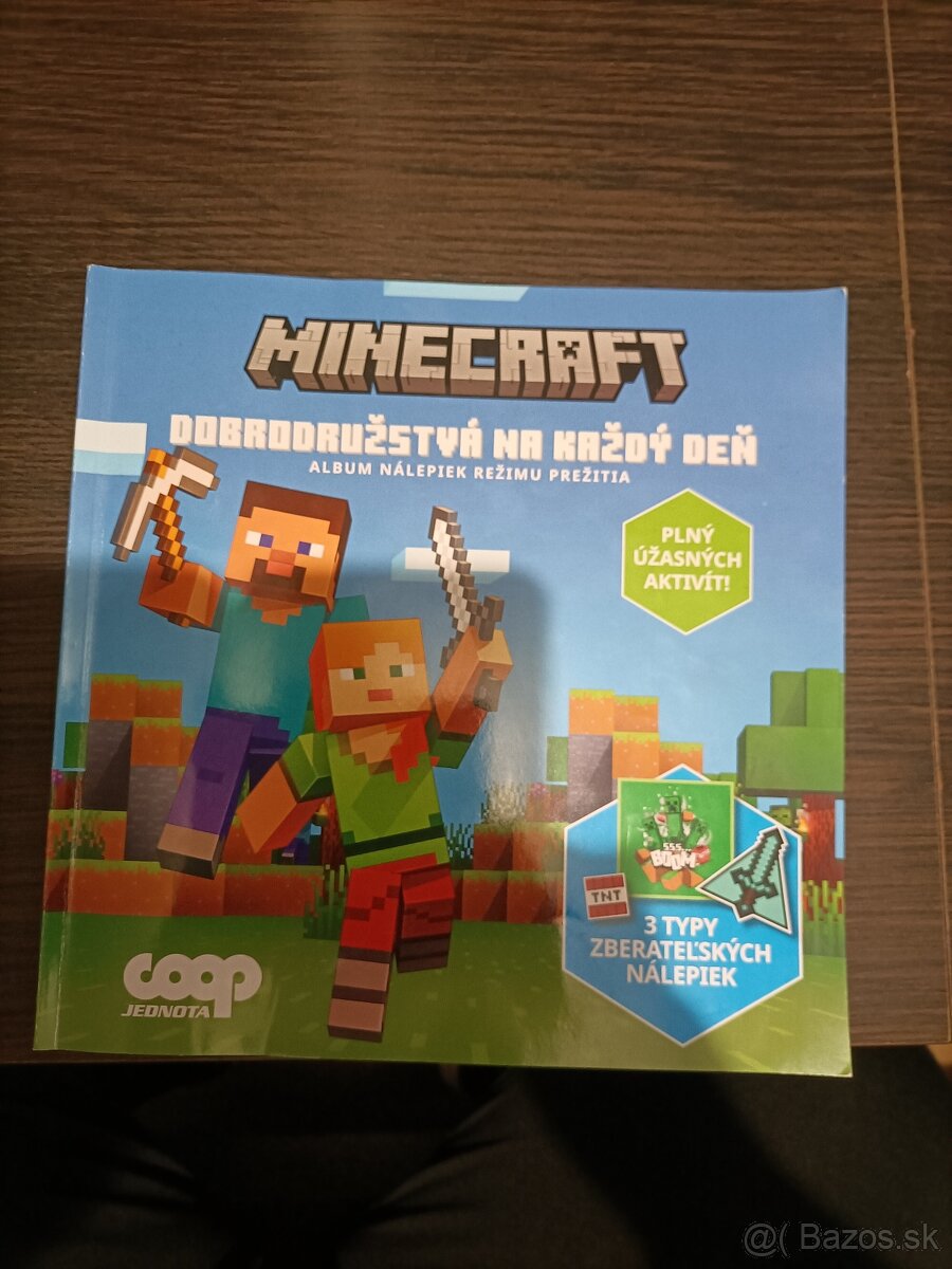 Nálepky Minecraft Coop Jednota