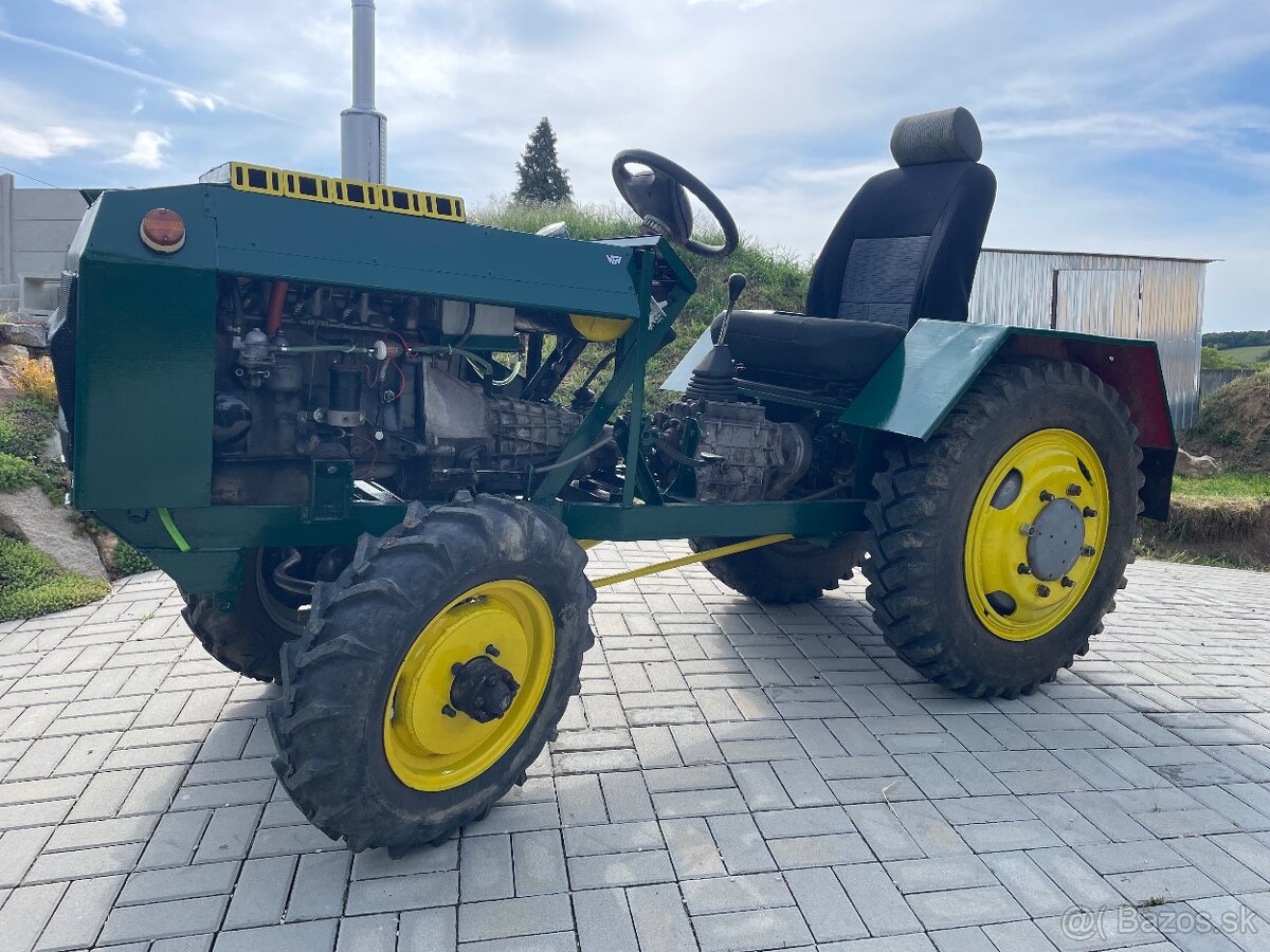 Malotraktor domácej výroby 4x4