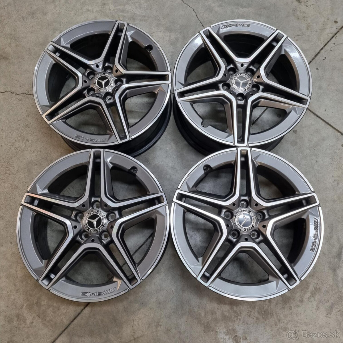 Hliníkové disky Mercedes 5x112 R18 7,5J ET49