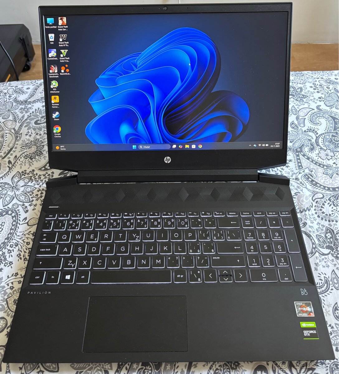 Herný notebook HP Pavilion Gaming 15