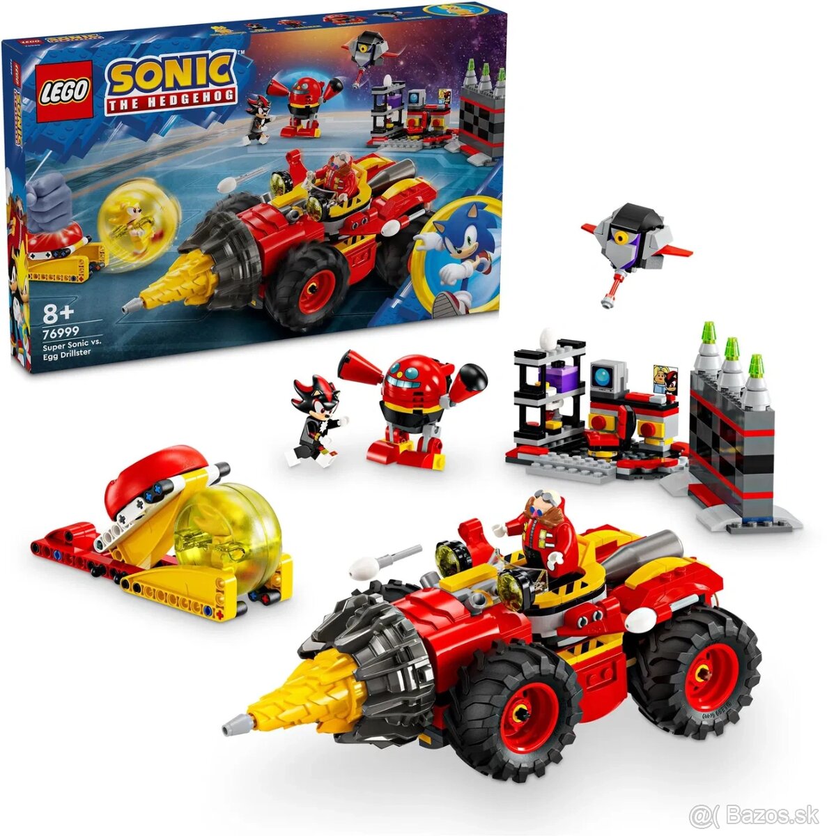 LEGO Sonic 76999 Super Sonic vs. Egg Drillster + 30704