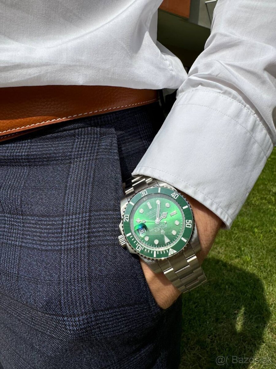 Rolex submariner hodinky zelene