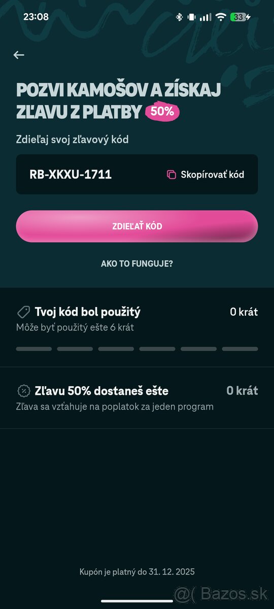 Telekom SWIPE -50% zľava z programu