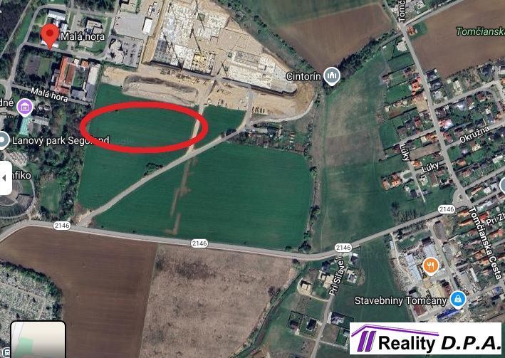 Investičný pozemok Martin-Malá hora,9.850 m2