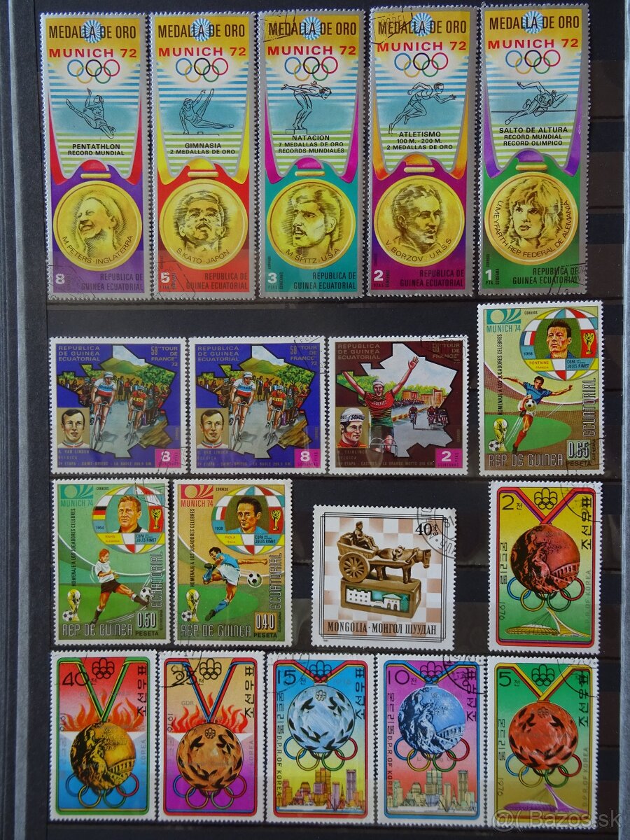 Pekná zbierka známok ŠPORT 2