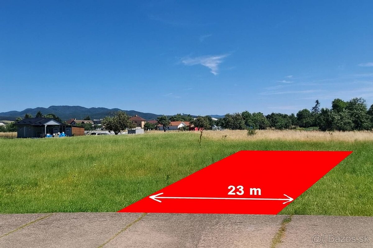 Pozemok na stavbu v Považanoch