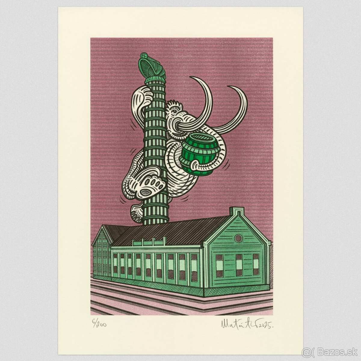 Čierne diery - Sladovňa pivovaru Stein (Mamut)