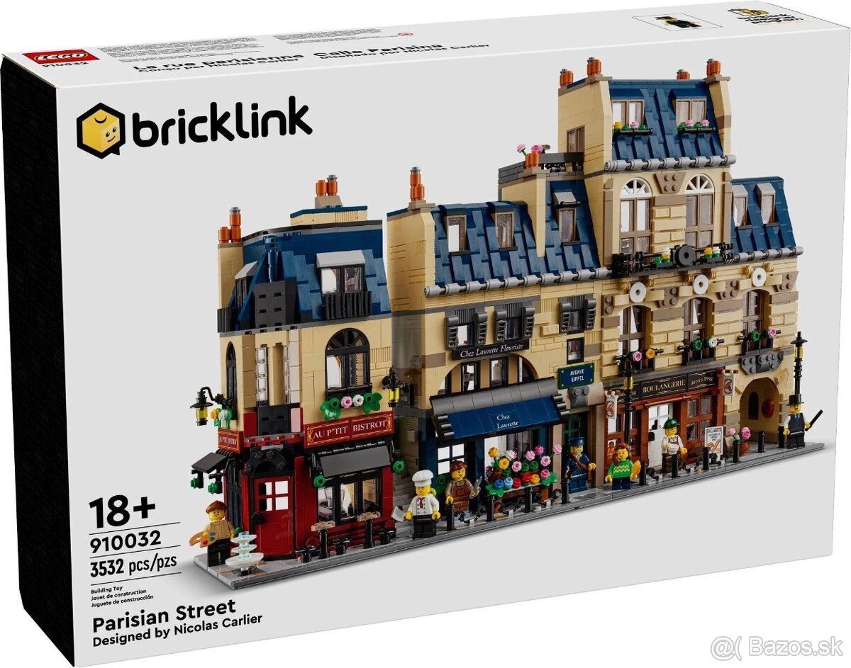 LEGO BrickLink 910032 Ulica v Paríži