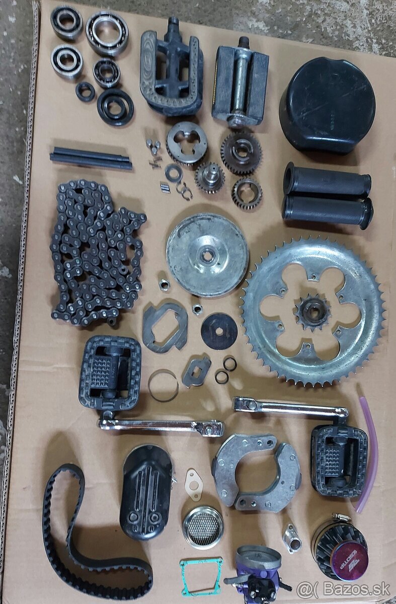 Babetta 210 súbor dielov