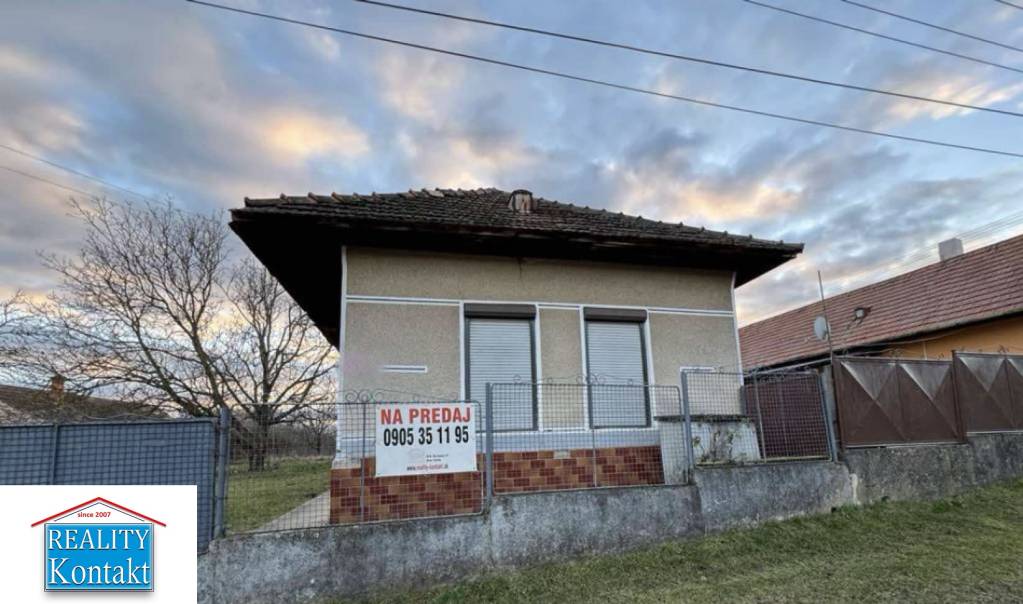 Predáme 3-izb. rodinný dom v obci Svodín