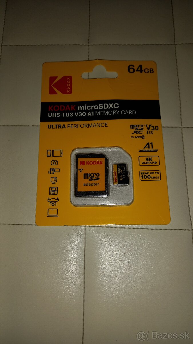 Mikro SD karta 64GB