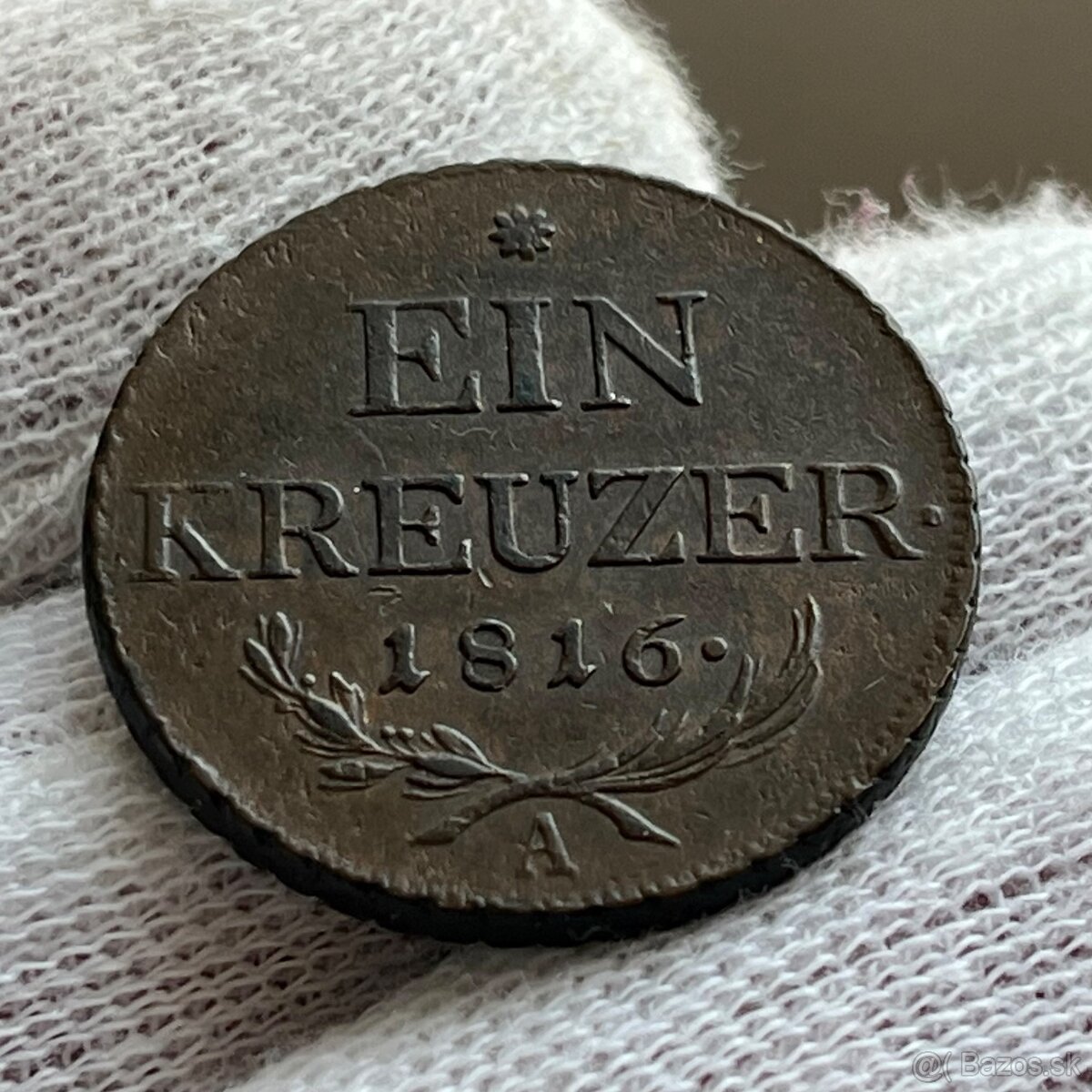 ein kreuzer 1816 a