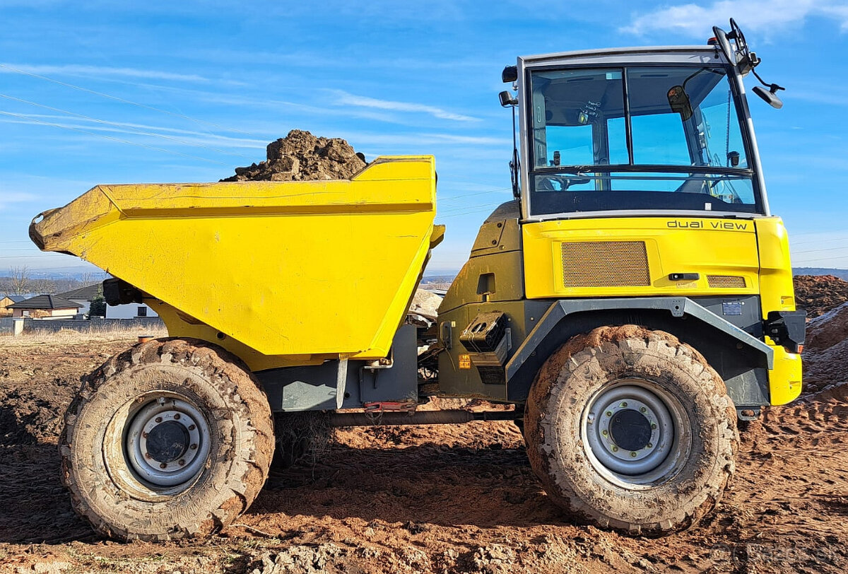 5t na 9t dumper kabina 4x4 Wacker Neuson (diesel Deutz)