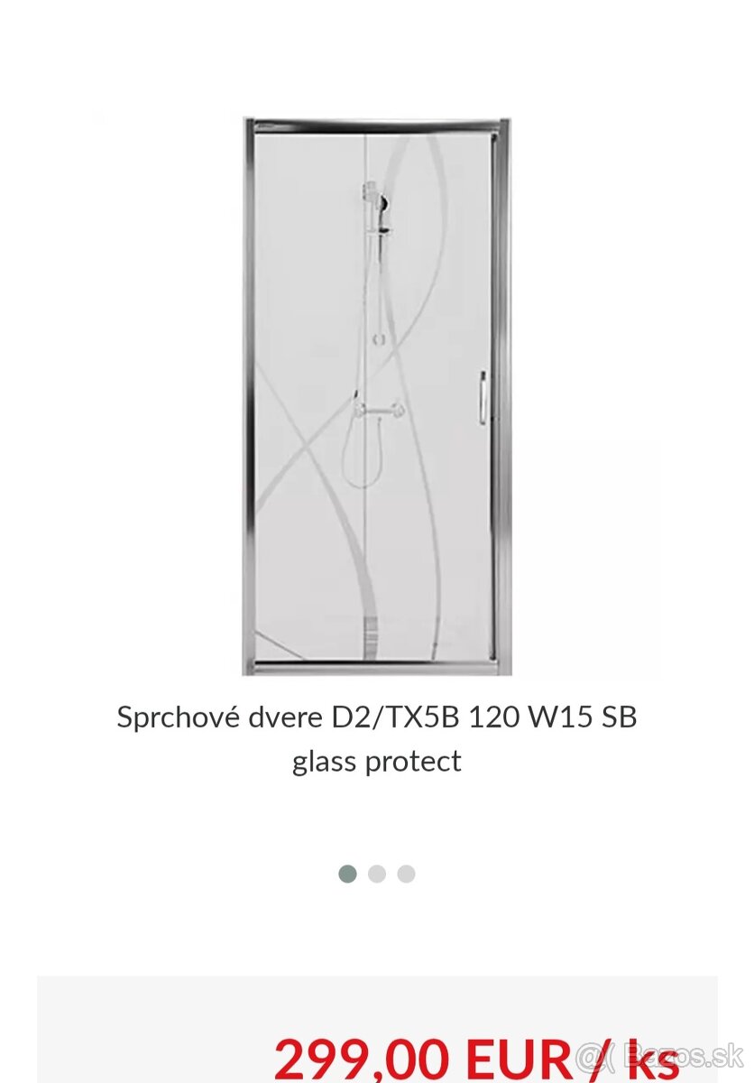 Sprchové dvere