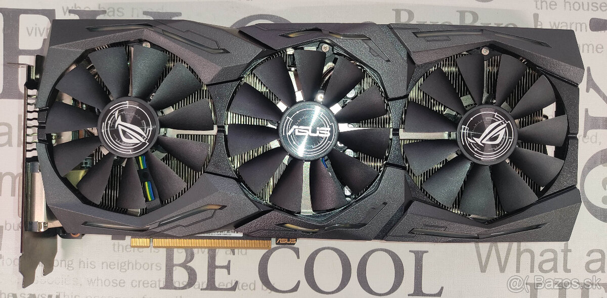 ASUS ROG Strix Advanced Gaming NVidia GTX 1080 8GB GDDR5X