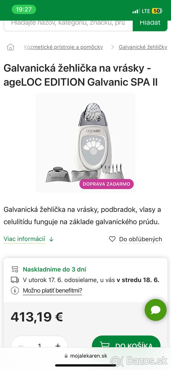 Galvanicka žehlička