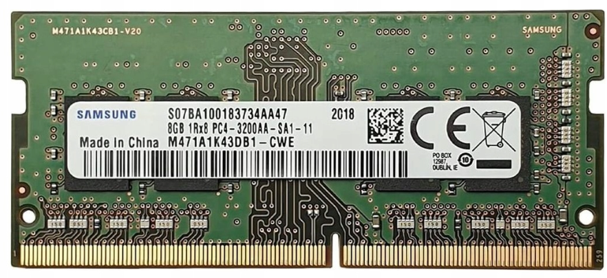 8GB - Samsung PC4 3200AA DDR4 - Laptop