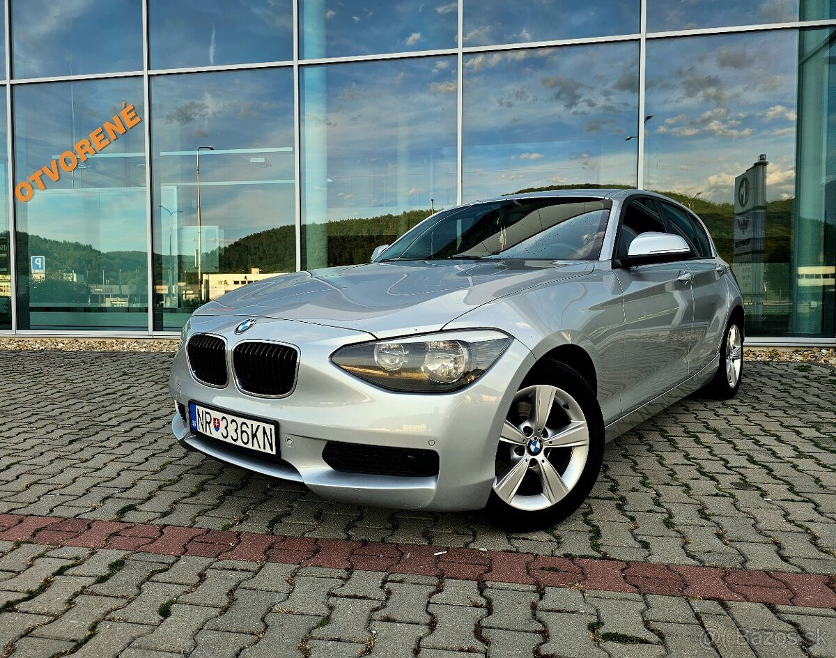●BMW 120D ●2012●85KW●NAVIGACIA●SPOTREBA 4,6L/100KM●