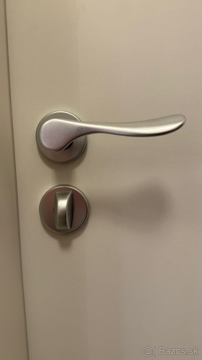 Kovové kľučky na interiérové dvere - 5 ks