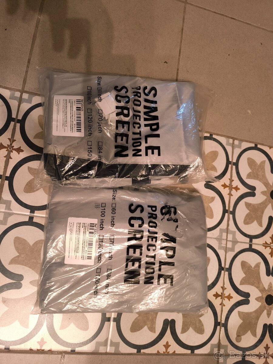 Projekcne platno anti light screen