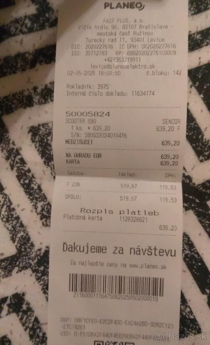 Sencor S80 scooter
