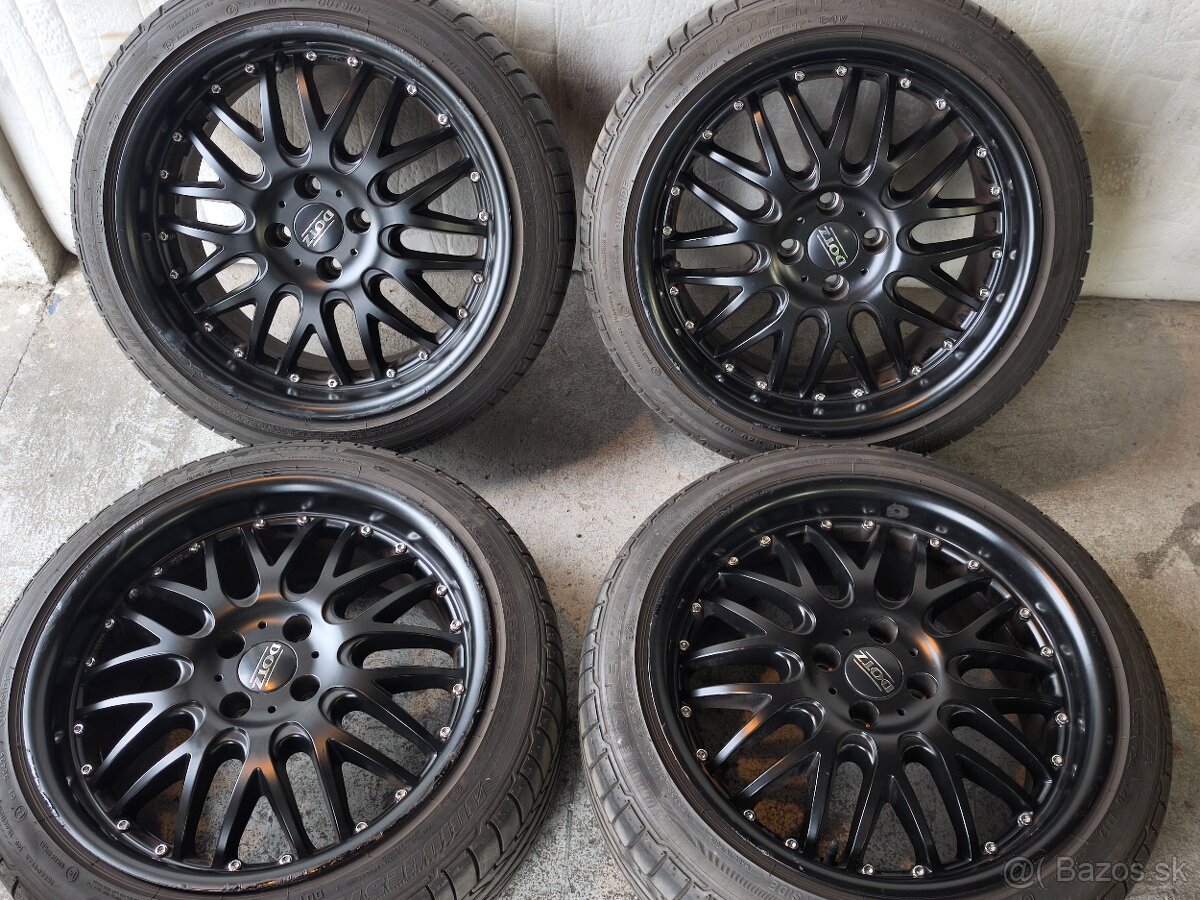 Alu disky 4x100 r17 letné pneumatiky 205/45 r17 7mm