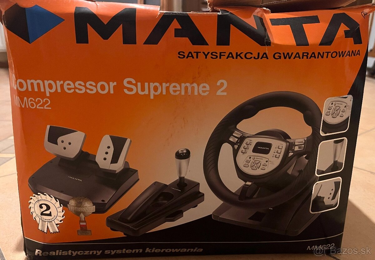 Volant pedále MANTA